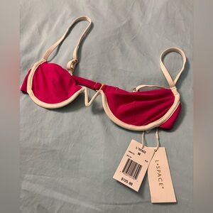 L space bikini top size small